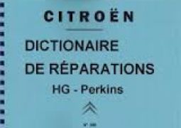 60f  Repair manual Citroen HG-Perkins [FR]