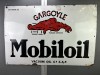 24-063  XXL Mobiloil Emaille-Werbeschild 1934 120 x 80 cm