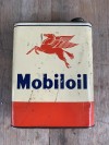 23-072  Mobiloil 2 liter can, SAE 30