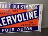 24-050  original double-sided enamel advertising sign 55 x 40 cm