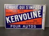 24-050  original double-sided enamel advertising sign 55 x 40 cm