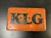 24-053  KLG Bougiebox oranje 18.5 x 11 x 7 cm