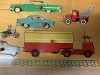 22-022  Simplex puzzle with Citroen ID DS, US cars from the fifties Towtruck etc  30x21 cm