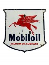 23-108  Mobiloil Pegasus emaille reclamebord 68cm x 68cm