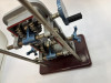 25-008  Model of an openwork gearbox from a technical school