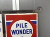 24-062  Pile Wonder Original altes Emaille-Plakat