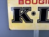 24-065  Origineel KLG Bougies Enseigne publicitaire en email