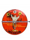 Emaille-23-019  Michelin tin plate 47cm rare double sided