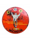 Emaille-23-019  Michelin tin plate 47cm rare double sided