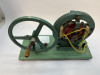 25-002  Schoolmodel leermodel opengewerkte motor generator dynamo