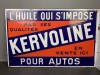 24-050  original double-sided enamel advertising sign 55 x 40 cm