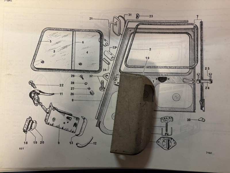 HY86180  Couverture, serrure de porte gauche, Citroen HY