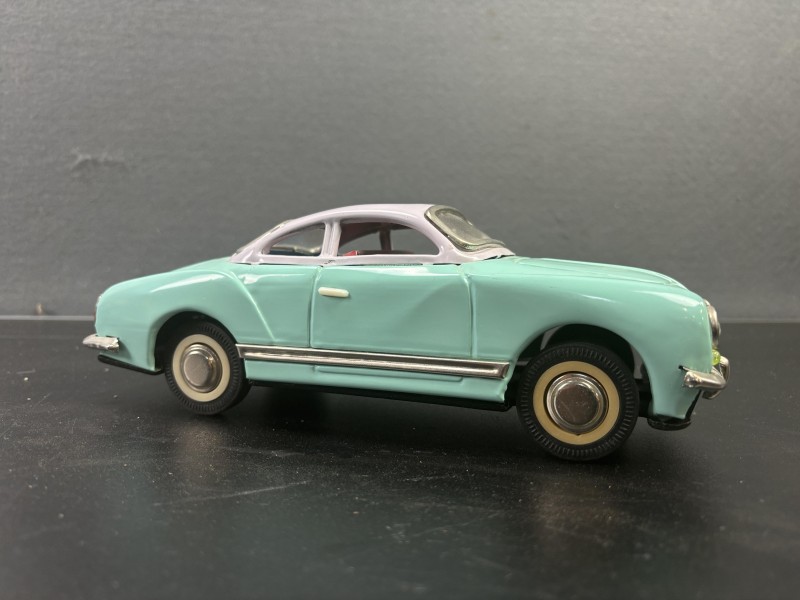 24-059  Old toy car VW Karmann Ghia 24 cm